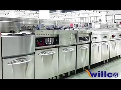 Thiết bị nấu ăn thương mại với tủ